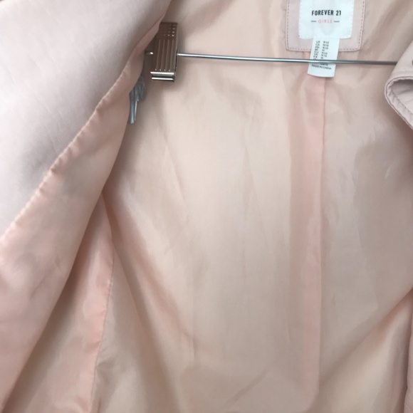 Girl’s Faux Leather Jacket - Picture 6 of 6